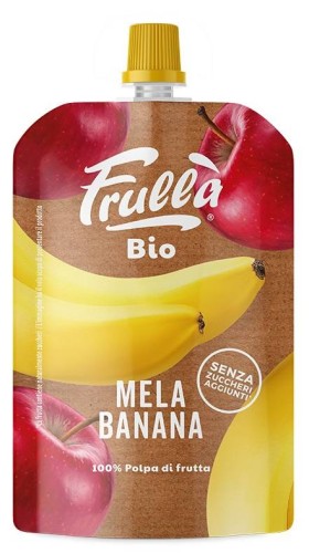 Przecier jabłkowo-bananowy Bio 100g - Natura Nuova #1