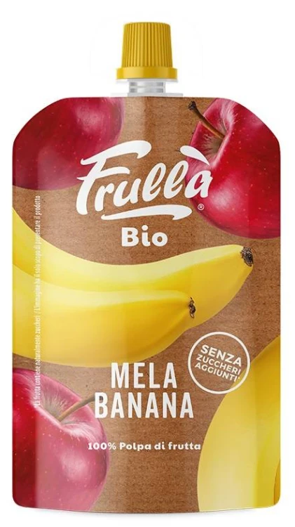 Przecier jabłkowo-bananowy Bio 100g - Natura Nuova #1