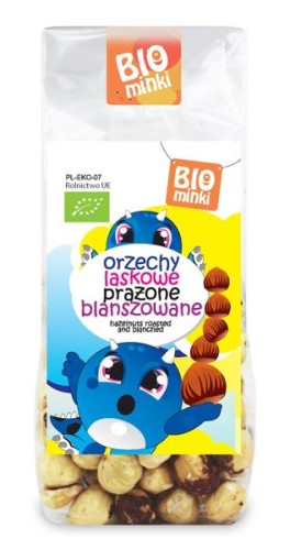 Orzechy laskowe prażone blanszowane Bio 100g - Bio minki #1