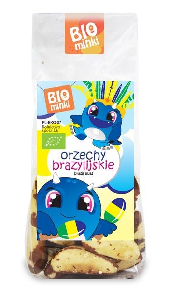 Orzechy brazylijskie 100g bio - Bio minki  #1