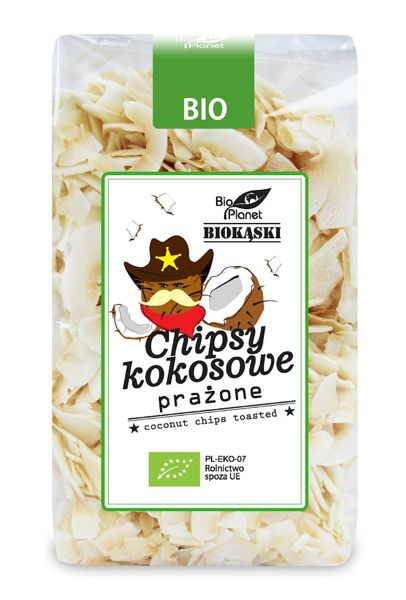Chipsy kokosowe prażone Bio 150g - Bio Planet #1