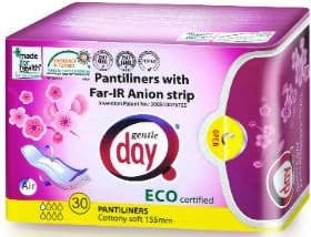 Wkładki higieniczne ekologiczne z paskiem anionowym 30szt. - Gentle Day #1