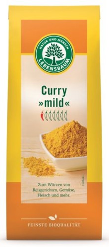 Przyprawa curry łagodna Bio 50g - Lebensbaum #1