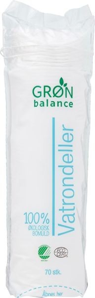 Płatki kosmetyczne Bio 70szt. - Gron Balance #1