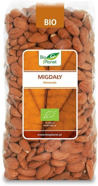 Migdały BIO  1kg - Bio Planet #1