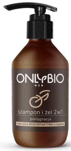 Szampon i żel pielęgnacyjny dla mężczyzn 250ml - OnlyBio  #1