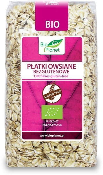 Płatki owsiane bezglutenowe BIO 300g - Bio Planet  #1