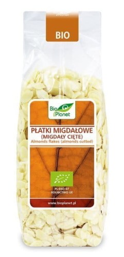 Płatki migdałowe (migdały cięte) BIO 300g - Bio Planet #1