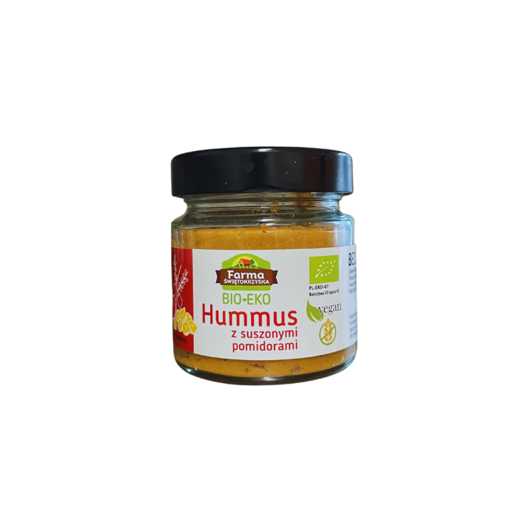 Bio hummus z suszonymi pomidorami  160g #1