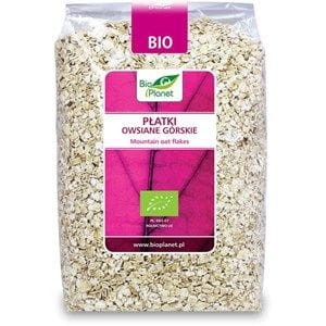 Płatki owsiane górskie BIO 600g - Bio Planet #1