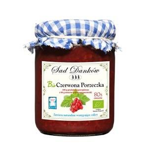 Ekologiczny dżem czerwona porzeczka 260g - Sad Danków #1