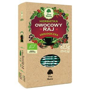 Herbata owocowy raj BIO (25x2,5 g) - Dary Natury #1