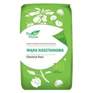Mąka kasztanowa BIO 400g - Bio Planet    #1