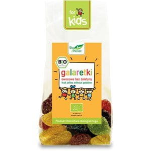 Galaretki owocowe bez żelatyny BIO 100g- Bio Planet #1