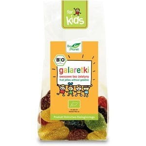 Galaretki owocowe bez żelatyny BIO 100g- Bio Planet #1