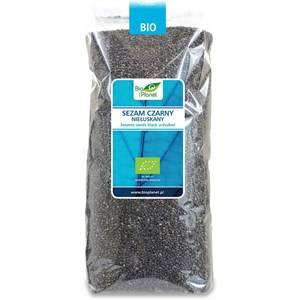Sezam czarny niełuskany BIO 1kg - Bio Planet #1