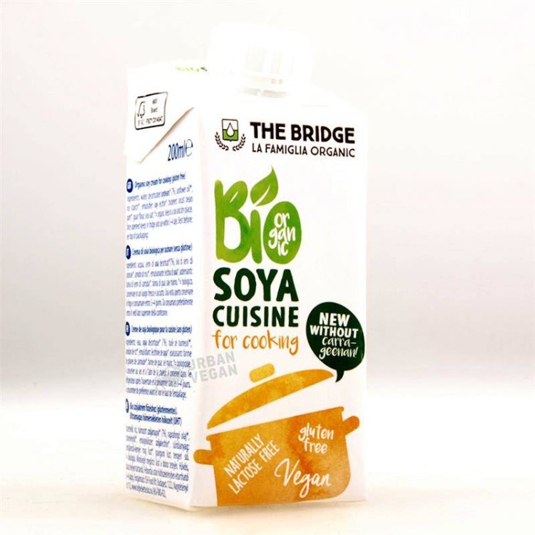  OUTLET! Krem  sojowy do gotowania 200ml Bio - The Bridge #1