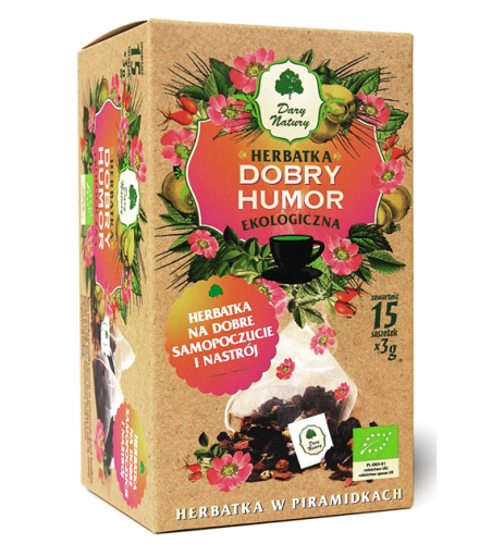 Herbatka dobry humor piramidki Bio (25x2g) - Dary Natury #1