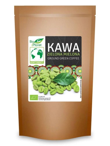 Kawa zielona mielona Bio 250g - Bio Ameryka  #1