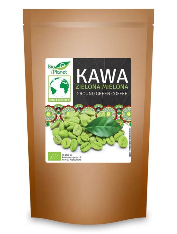 Kawa zielona mielona Bio 250g - Bio Ameryka  #1