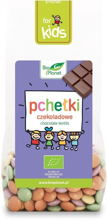 Pchełki czekoladowe BIO 100g - Bio Planet   #1