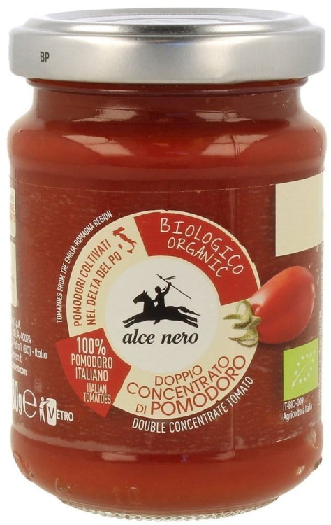 Koncentrat pomidorowy 28% BIO 130 g - ALCE NERO #1