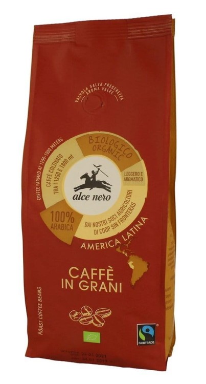Kawa ziarnista arabica 100% Fair Trade Bio 500g - Alce Nero #1