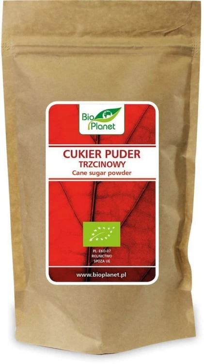 Cukier puder trzcinowy Bio 300g - Bio Planet #1