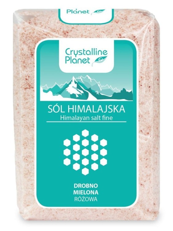 Sól Himalajska drobno mielona 600g - Bio Planet #1