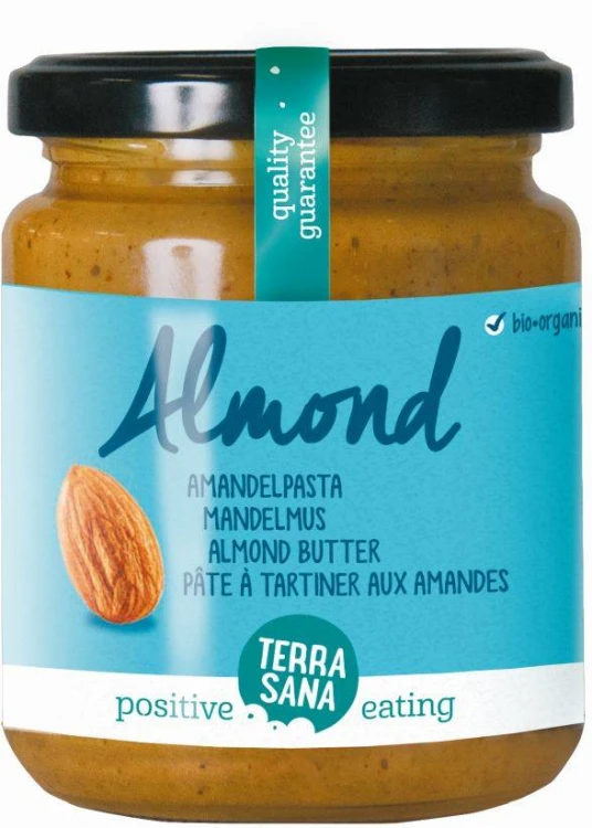 Krem/Masło z prażonych migdałów BIO 250g - Terrasana #1