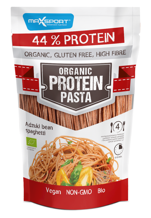 Makaron ( z czerwoną fasolą adzuki) spagetti bezglutenowe BIO 200g - Maxsport #1