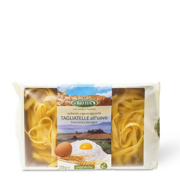 Makaron tagiatelle jajeczny BIO 250g - La Bio Idea  #1