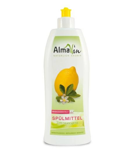 Płyn do naczyń trawa cytrynowa BIO 500ml - Almawin #1