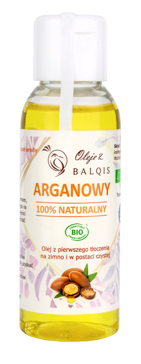 Olej kosmetyczny arganowy BIO 50ml - Balqis #1