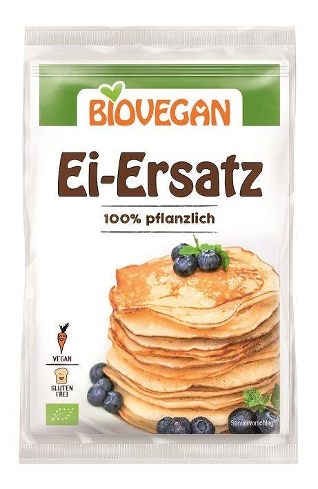Substytut jaj w proszku bezglutenowy BIO 20g - Biovegan #1