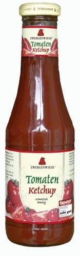 Ketchup bezglutenowy Bio 500ml - Zwergenwiese #1