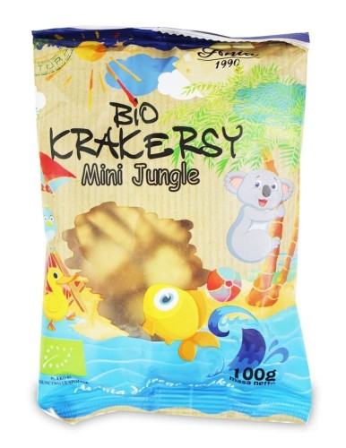 Krakersy mini jungle  BIO 100 g - Bio Ania #1