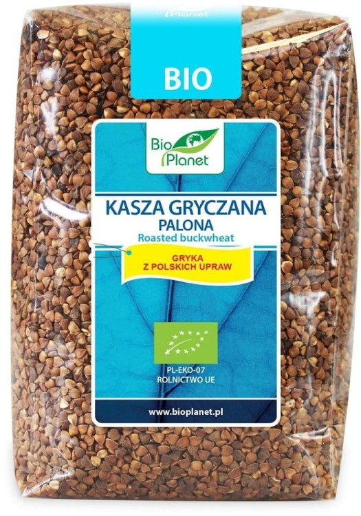 Kasza gryczana palona BIO 1kg - Bio Planet #1