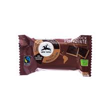 Herbatniki orkiszowe z w gorzkiej czekoladzie BIO 28g - Alce Nero #1