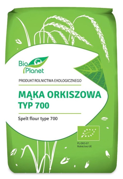 Mąka orkiszowa TYP 700 BIO 1 kg - Bio Planet #1