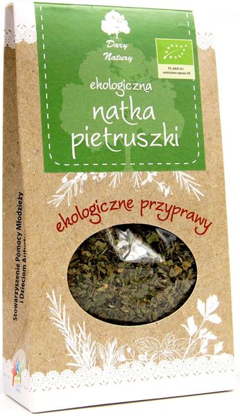 Natka pietruszki BIO 20g - Dary Natury #1