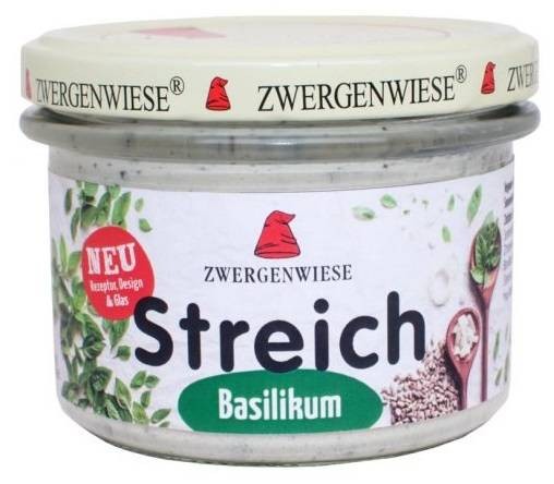 Pasta słonecznikowa z bazylią bezglutenowa BIO 180g - Zwergenwiese #1