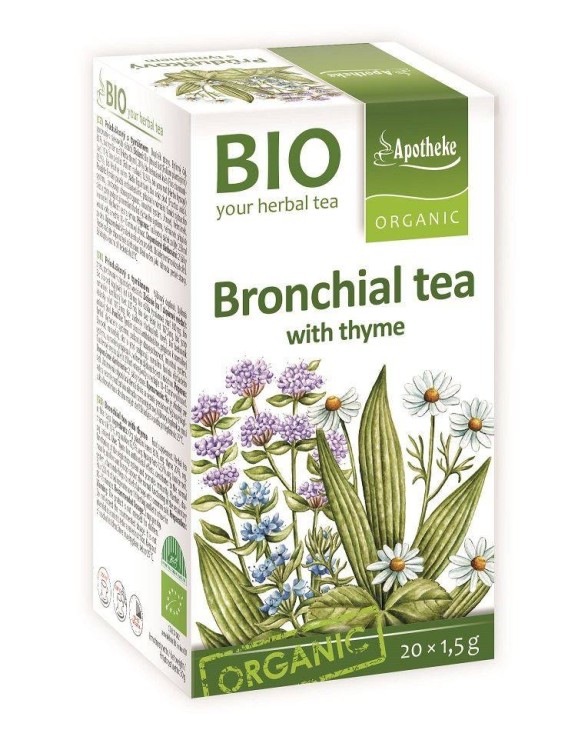Herbatka na oskrzela z tymiankiem 20x1,5g Bio - Apotheke #1