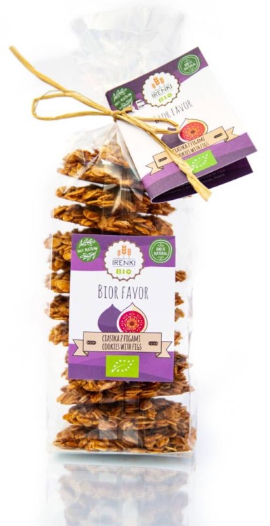 Ciasteczka owsiane z figami BIO 150g - Irenki #1