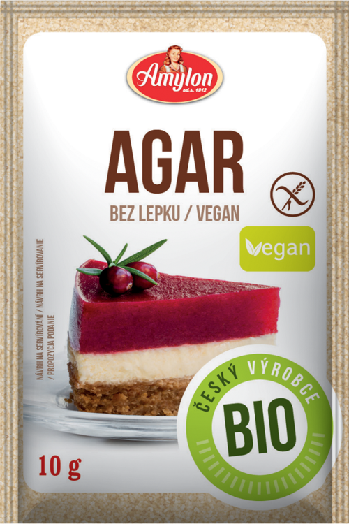 Agar bezglutenowy Bio 10g - Amylon #1