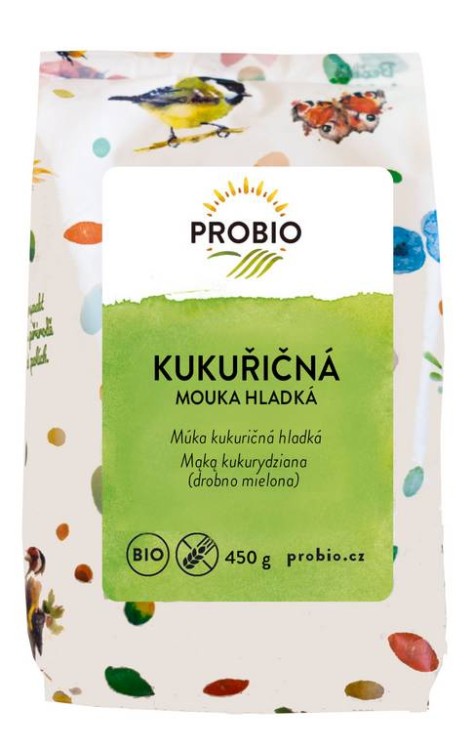 Mąka kukurydziana bezglutenowa BIO 450g - Probio #1