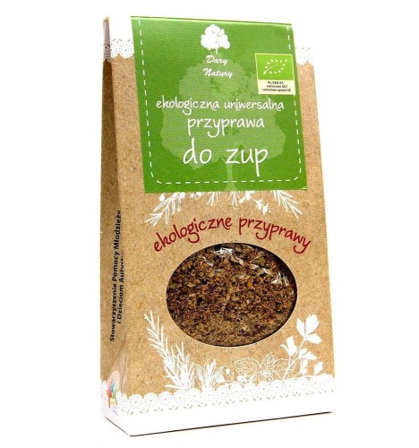 Uniwersalna przyprawa do zup Bio 50 g - Dary Natury #1