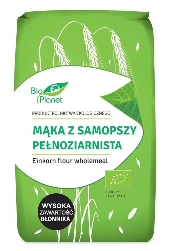 Mąka z samopszy pełnoziarnista  BIO 500g - Bio Planet #1