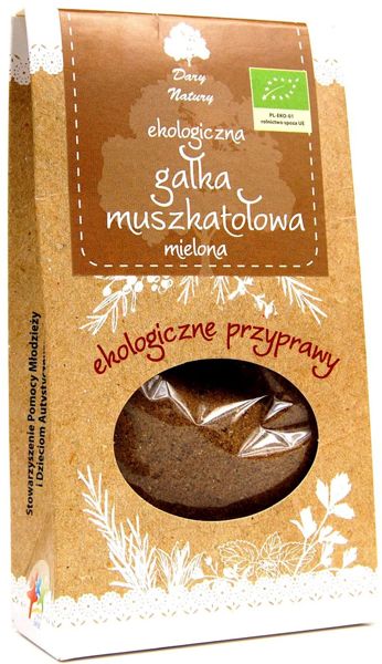 Gałka muszkatołowa mielona BIO 30g - Dary Natury #1