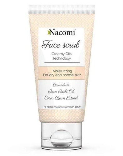 Nawilżający peeling do twarzy 85 ml - Nacomi #1